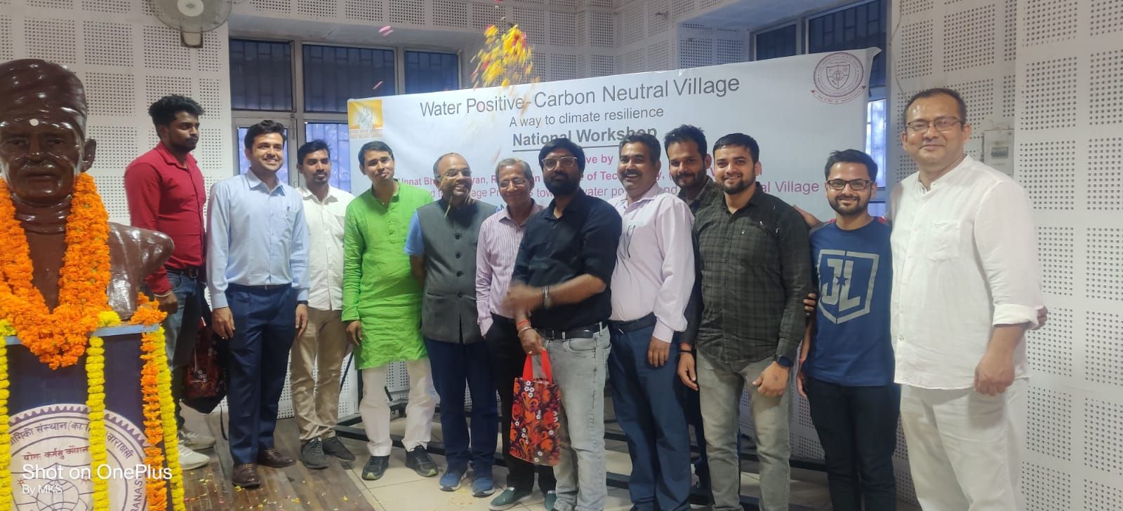 Participants at the Water Positive Carbon Neutral Village national workshop